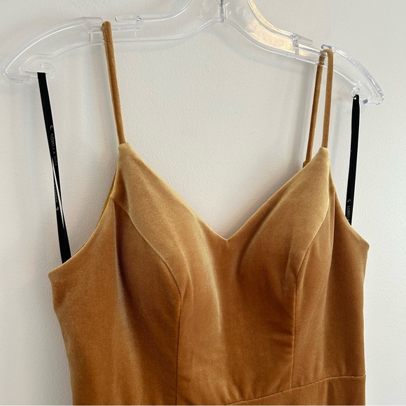 (SOLD) SORELLA VITA Floor Length Dress Amber/Gold Size Size 10 - Picture 4 of 9